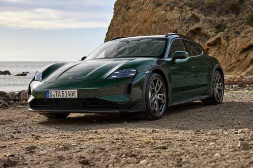 2025 Porsche Taycan Turbo Cross Turismo Wagon Exterior Shown