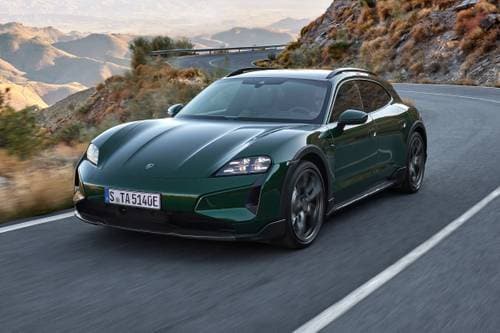 2025 Porsche Taycan Turbo Cross Turismo Wagon Exterior Shown