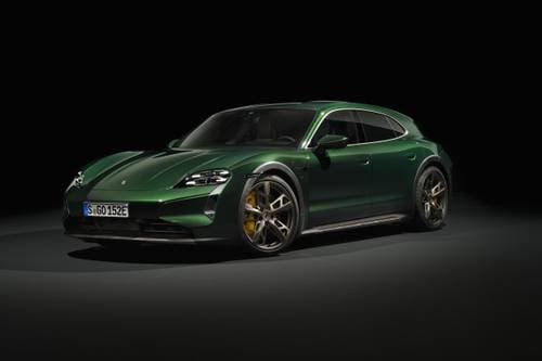 2025 Porsche Taycan Turbo Cross Turismo Wagon Exterior Shown