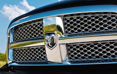 2011 Ram 1500 Laramie Longhorn Edition Crew Cab Front Grille and Badging