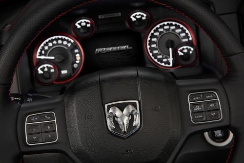 2016 Ram 1500 Rebel Crew Cab Pickup Aux Controls