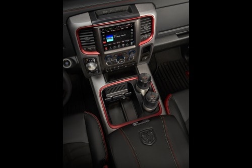 2016 Ram 1500 Rebel Crew Cab Pickup Center Console