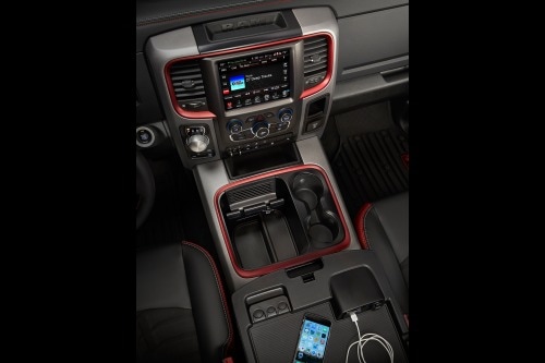 2016 Ram 1500 Rebel Crew Cab Pickup Center Console