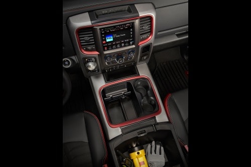 2016 Ram 1500 Rebel Crew Cab Pickup Center Console