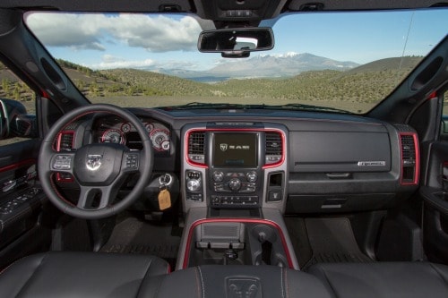 2016 Ram 1500 Rebel Crew Cab Pickup Dashboard