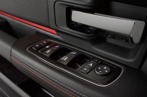 2016 Ram 1500 Rebel Crew Cab Pickup Interior Detail