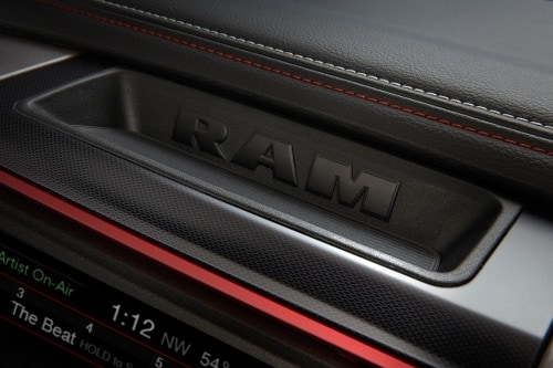 2016 Ram 1500 Rebel Crew Cab Pickup Interior Detail