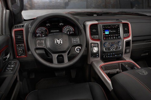 2016 Ram 1500 Rebel Crew Cab Pickup Interior