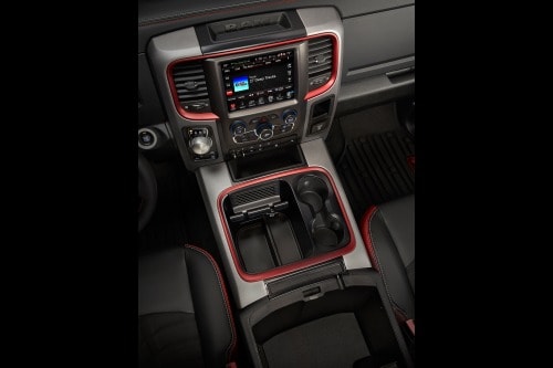 2017 Ram 1500 Rebel Crew Cab Pickup Center Console