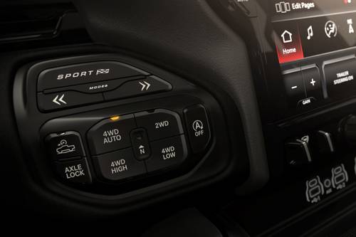 2025 Ram 1500 Rebel Crew Cab Pickup Aux Controls