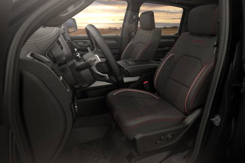 2025 Ram 1500 Rebel Crew Cab Pickup Interior. Rebel X Package Shown.
