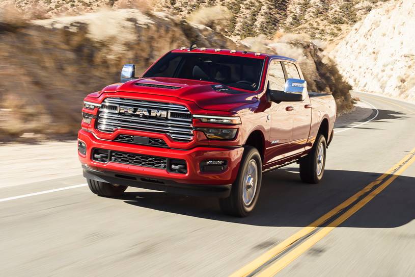 2026 Ram 2500 Laramie Crew Cab Pickup Exterior. Options Shown.