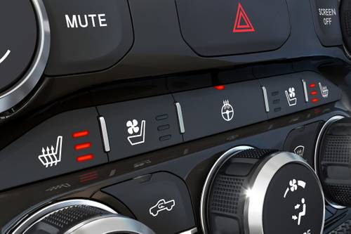 Ram 3500 Limited Crew Cab Pickup Interior Detail