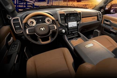 Ram 3500 Longhorn Crew Cab Pickup Dashboard