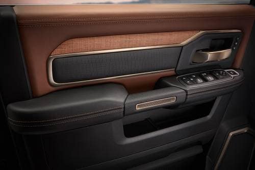 Ram 3500 Longhorn Crew Cab Pickup Interior Detail