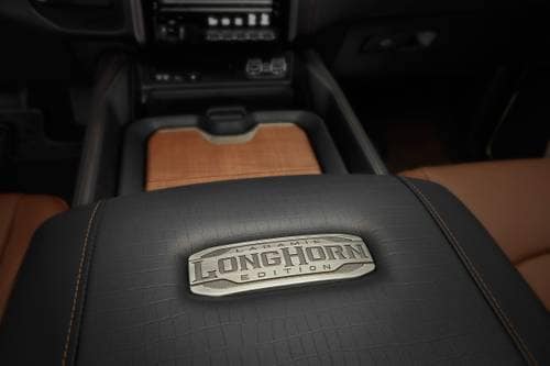 Ram 3500 Longhorn Crew Cab Pickup Interior Detail