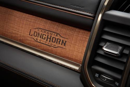 Ram 3500 Longhorn Crew Cab Pickup Interior Detail