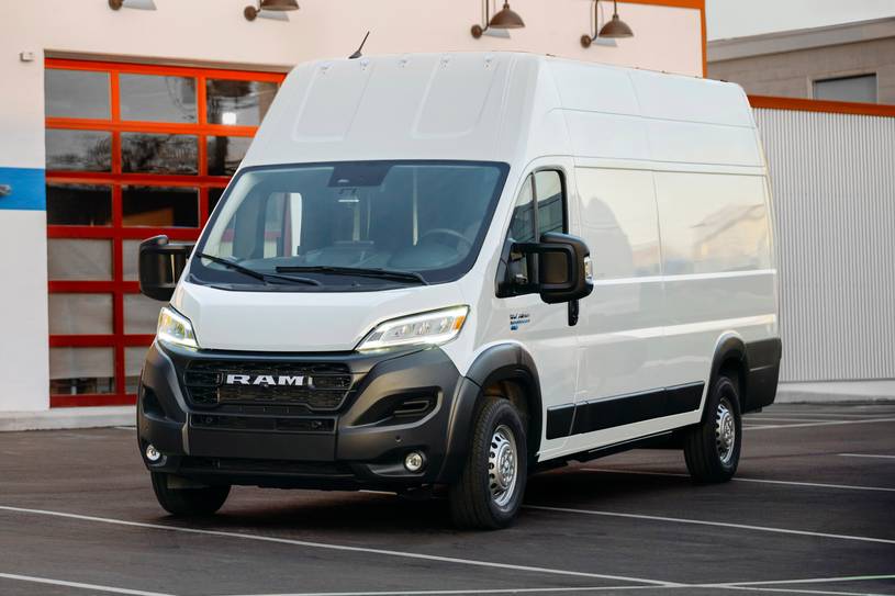 2025 Ram ProMaster EV Step Van 3500 Super High Roof Cargo Van Exterior