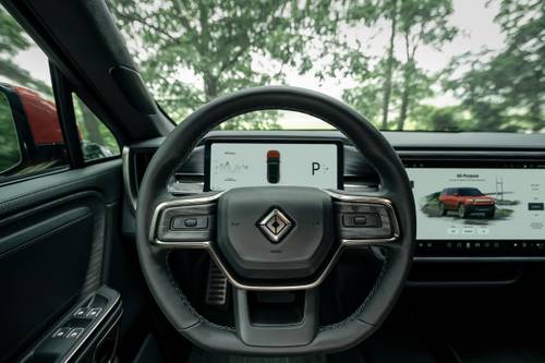 2023 Rivian R1S Launch Edition 4dr SUV Steering Wheel Detail