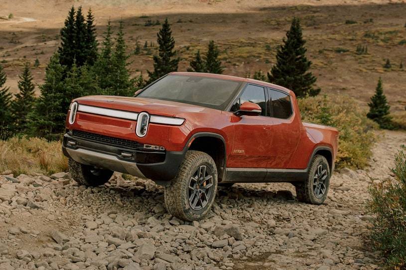 2023 Rivian R1T Launch Edition Crew Cab Pickup Exterior Shown