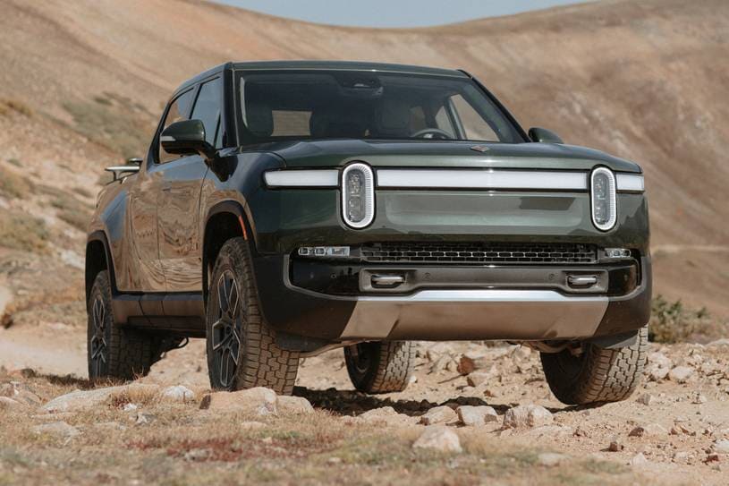 2023 Rivian R1T Launch Edition Crew Cab Pickup Exterior Shown