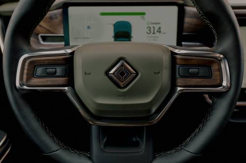 2024 Rivian R1T Adventure Crew Cab Pickup Aux Controls