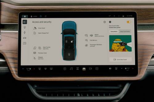 2024 Rivian R1T Adventure Crew Cab Pickup Center Console