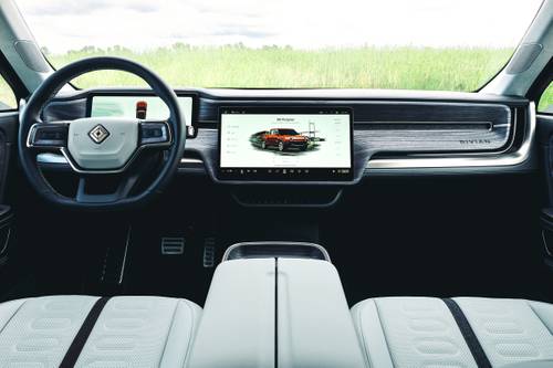 2024 Rivian R1T Adventure Crew Cab Pickup Dashboard