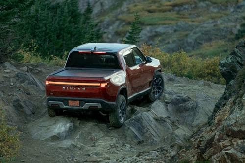 2024 Rivian R1T Adventure Crew Cab Pickup Exterior