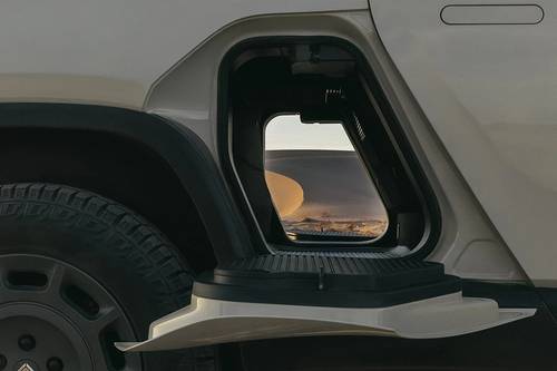 2025 Rivian R1T California Dune Crew Cab Pickup Exterior Detail