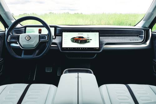 2025 Rivian R1T Dual Crew Cab Pickup Dashboard