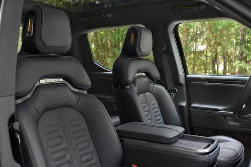 2025 Rivian R1T Dual Crew Cab Pickup Interior Detail
