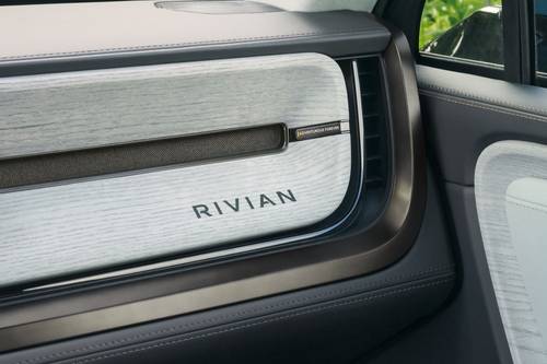 2025 Rivian R1T Tri Crew Cab Pickup Interior Detail