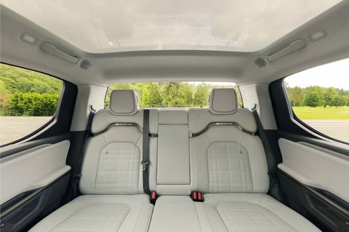 2025 Rivian R1T Tri Crew Cab Pickup Rear Interior