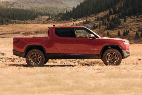 2025 Rivian R1T Tri Crew Cab Pickup Profile