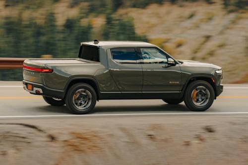 2025 Rivian R1T Tri Crew Cab Pickup Profile