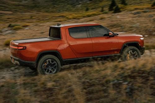 2025 Rivian R1T Tri Crew Cab Pickup Profile