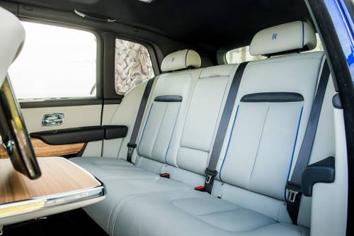 2019 Rolls-Royce Cullinan 4dr SUV Rear Interior