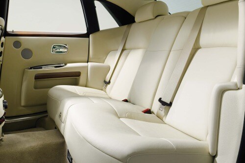 2010 Rolls-Royce Ghost Sedan Rear Interior