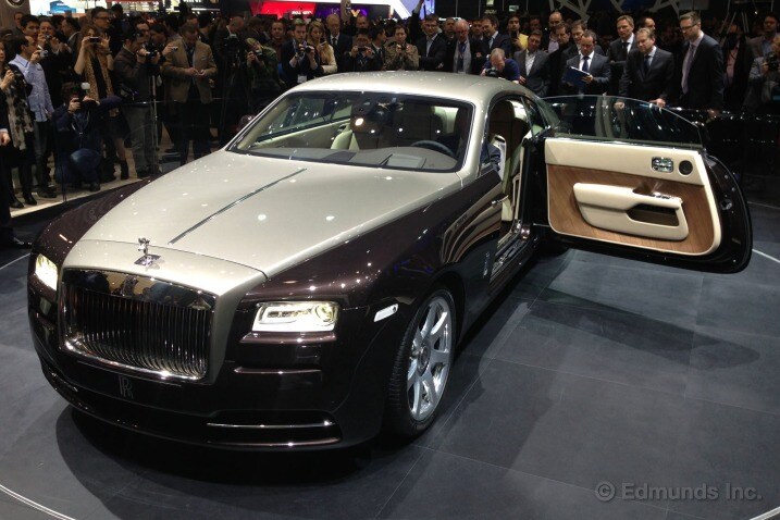 2013 Geneva Auto Show Rolls Royce Wraith Edmunds