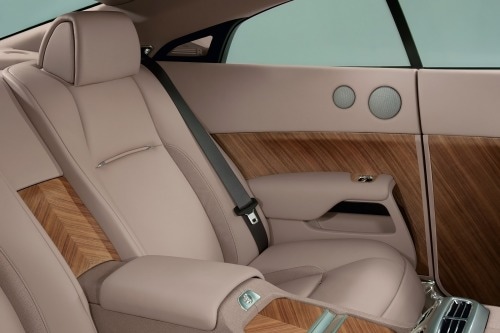 2015 Rolls-Royce Wraith Base Coupe Rear Interior Rear Interior
