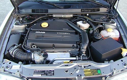 2002 Saab 9-3 Viggen 2.3L Turbocharged I4 Engine