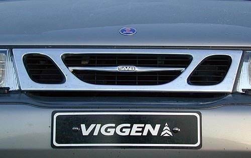 2002 Saab 9-3 Viggen Front Grill and Badging
