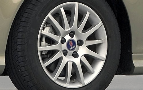 2008 Saab 9-3 2.0t Wheel Detail
