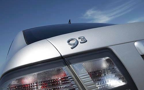 2008 Saab 9-3 Aero Rear Badging