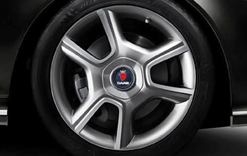 2008 Saab 9-3 TurboX Wheel Detail