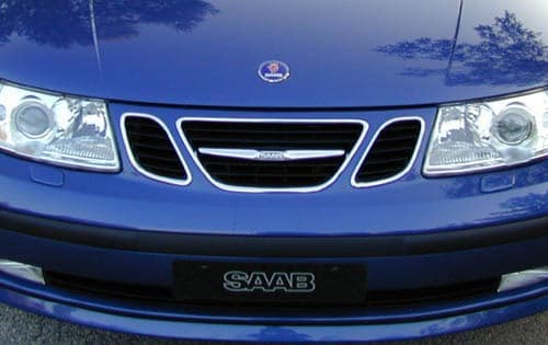 2002 Saab 9-5 Aero Front Grill and Badging