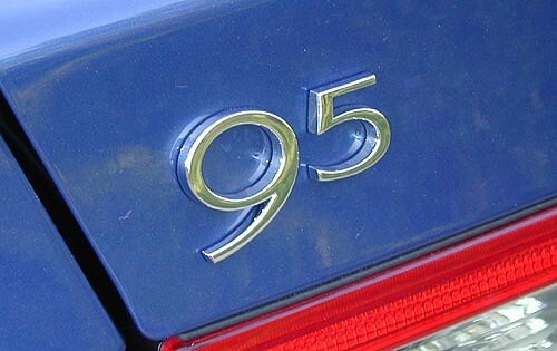 2002 Saab 9-5 Rear Badging