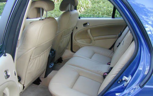 2002 Saab 9-5 Rear Interior