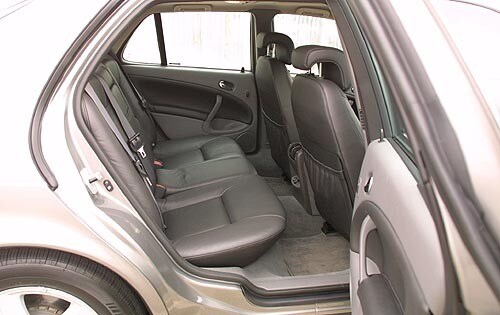 2002 Saab 9-5 Rear Interior